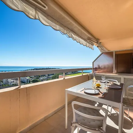 Triangle D'or, Magnifique 2p, Vue Mer, Piscine, Parking, Proche Monaco Appartement *