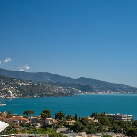 Triangle D'or, Magnifique 2p, Vue Mer, Piscine, Parking, Proche Monaco *