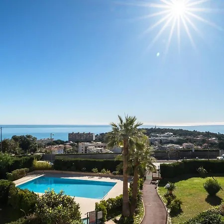 Triangle D'or, Magnifique 2p, Vue Mer, Piscine, Parking, Proche Monaco Roquebrune-Cap-Martin