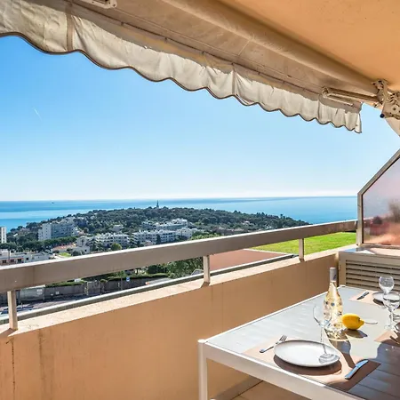 Triangle D'or, Magnifique 2p, Vue Mer, Piscine, Parking, Proche Monaco